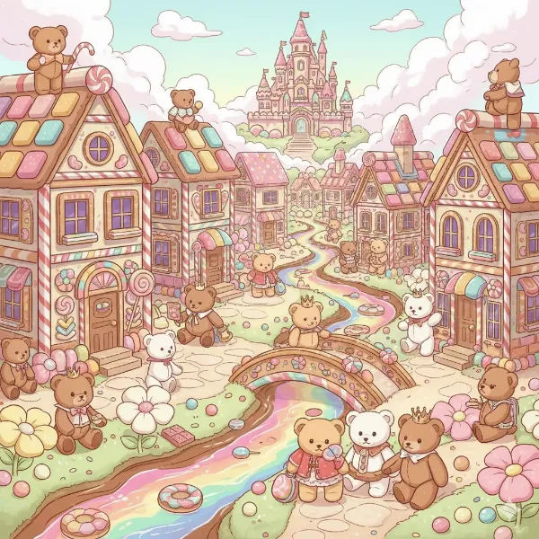 キャンディ城のクマさん大冒険