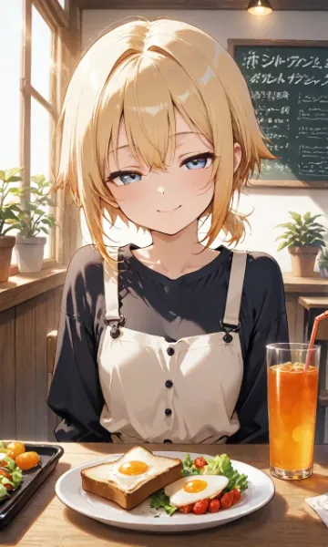 夏輝ちゃんシリーズ「モーニングセット」