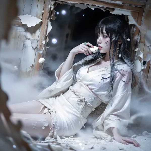 Yuki-onna: Silk and Frostbite 雪女 ～絹と凍傷～