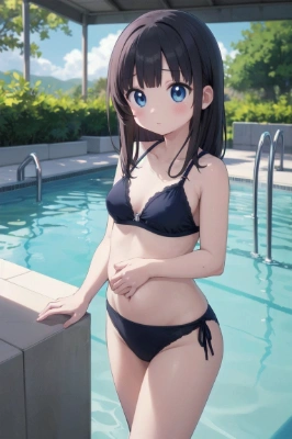 お腹のお肉目立つかな？