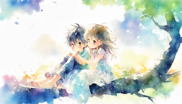 水彩おためし２