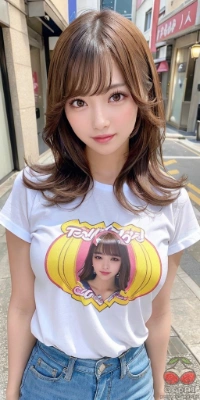 【限定】このTシャツ、カラフルでかわいいでしょ