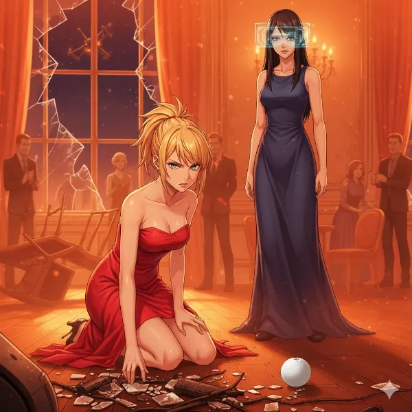 晩餐会の刹那　ーーオレンジの警告の元でーー