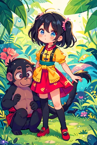 ゴリラとメルヘンなうちの子★（11枚）