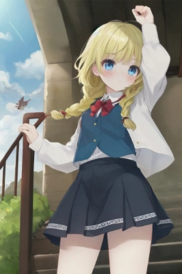 女の子