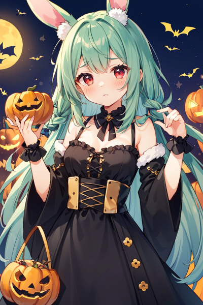 ハロウィンと少女