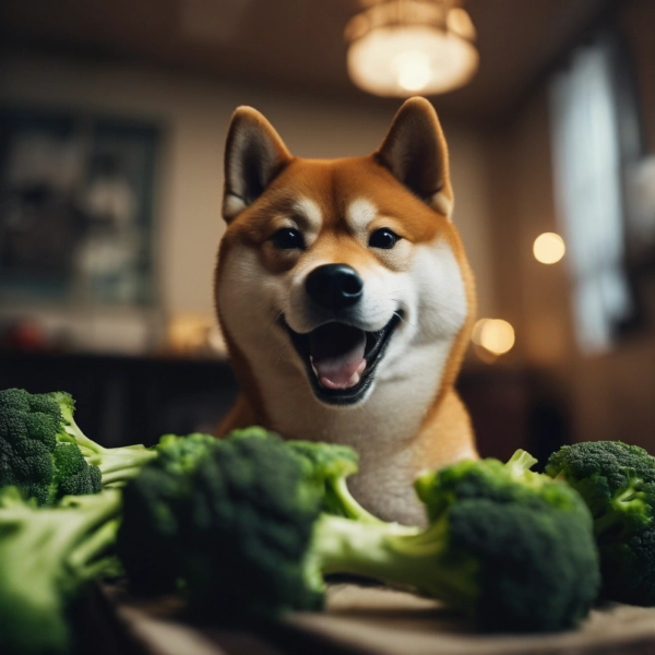 ブロッコリー犬