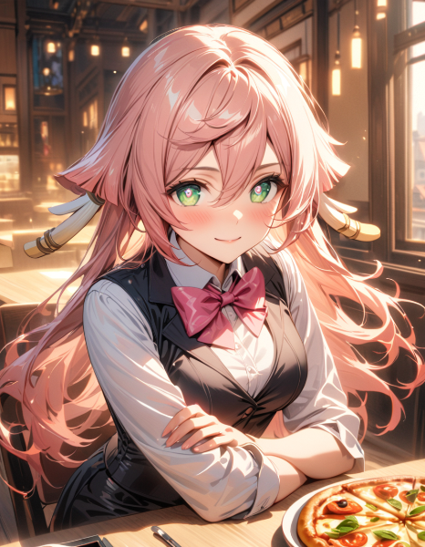 【原神】煙緋 オフィスレディ