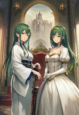 緑髪の双姫