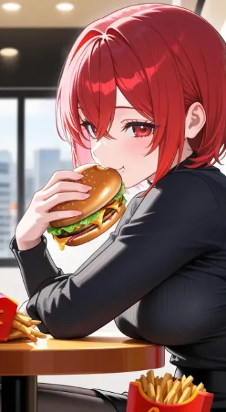 幸せって、こんな味だった。【霧島紅葉 × マクドナルド】