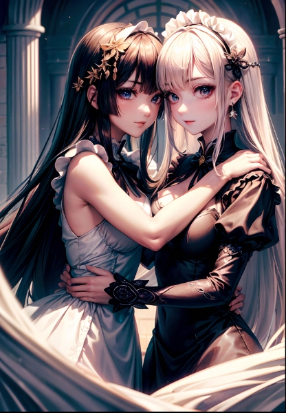 絵になるメイドさん