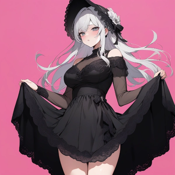 スカートって暑いんですよね…