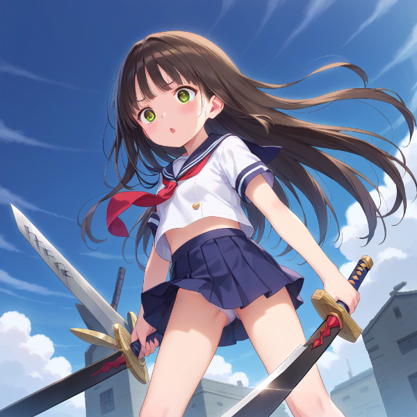 セーラー服剣士
