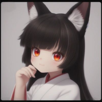 狐耳巫女