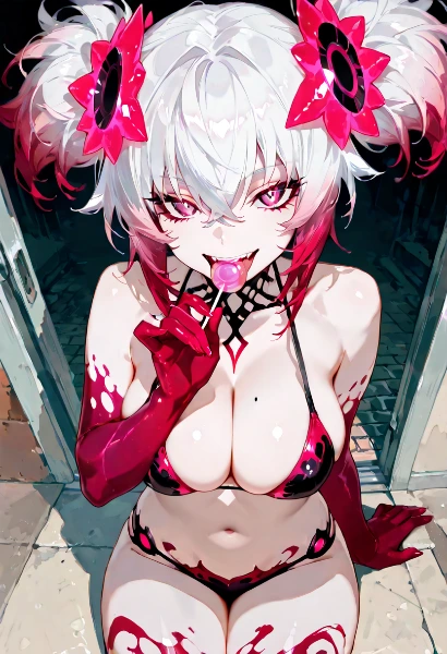 キャンディ舐めたガール