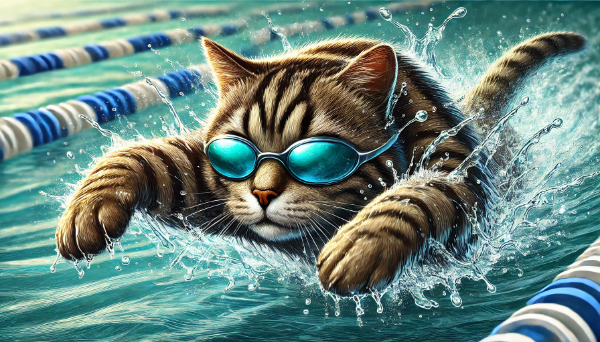 バタフライな猫さん