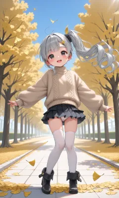 秋の公園