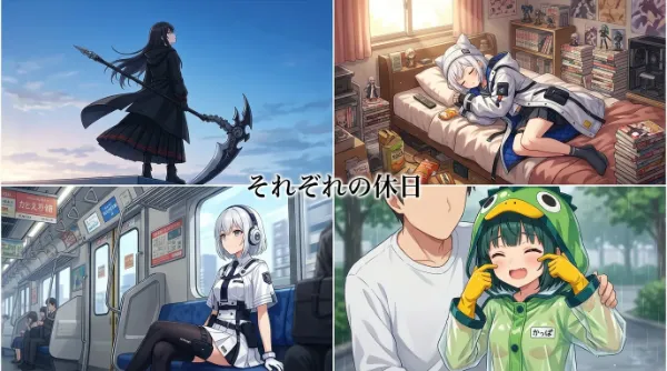 それぞれの休日