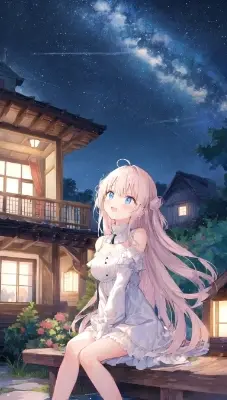 空を見上げて
