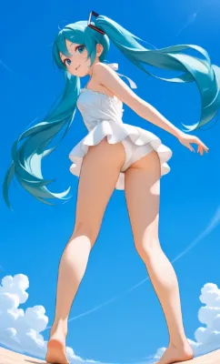 動画◆初音ミク パンチラ5