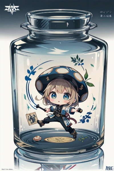 きのこの瓶詰め