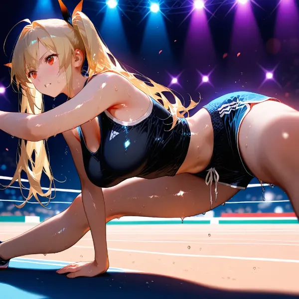 ストレッチ少女