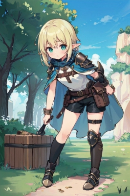 エルフ娘