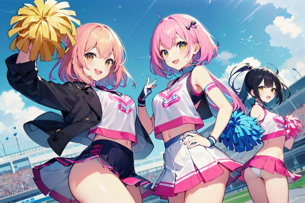 Cheerleader girls