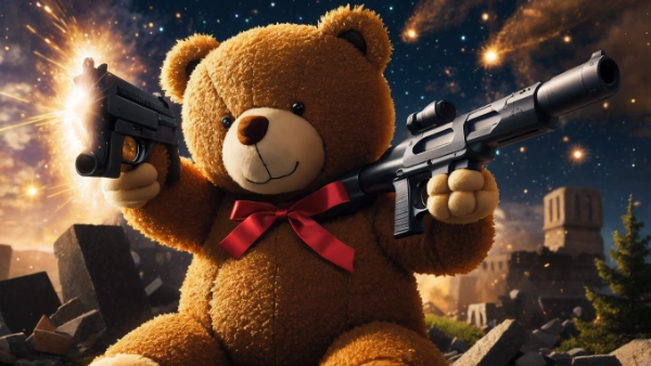 戦え！！テディベア