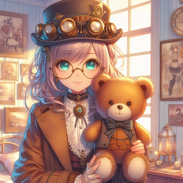 テディベアと女子