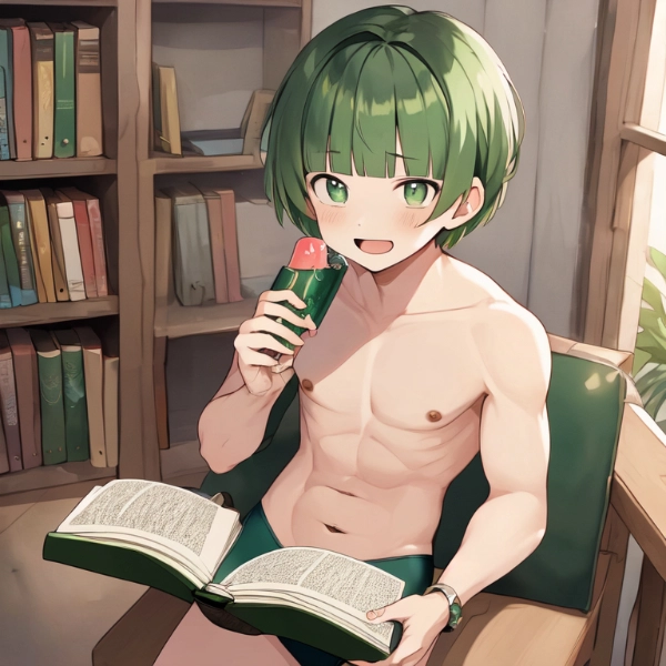 水着少年