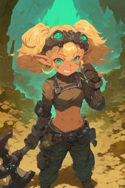 サイボーグなドワーフ娘