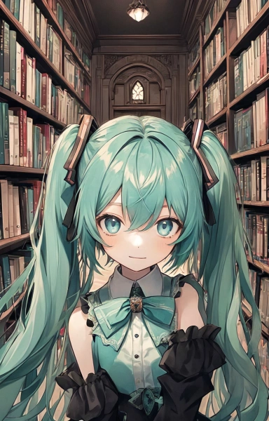 ミクと魔法の図書館