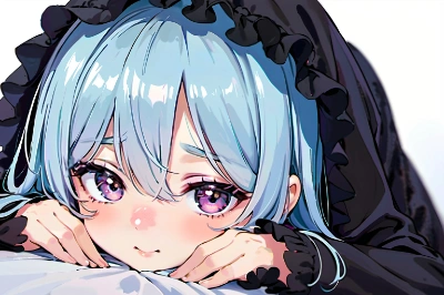 伏し目少女 3