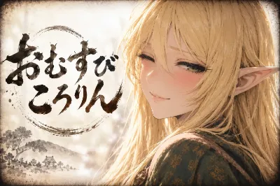 おむすびころりん　エルフの吟遊詩人