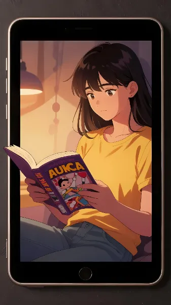 Electronic Comics Girl