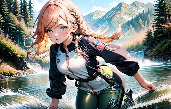 お前が遡上するんかーい!!