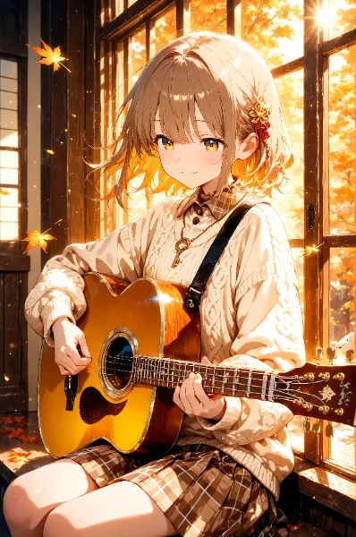 秋の音が、光のなかで