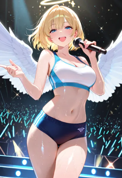 ギャル天使さんのアイドル体験！