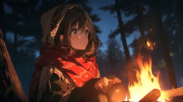 冬場のキャンプ