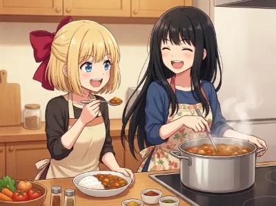 カレー作ったよ