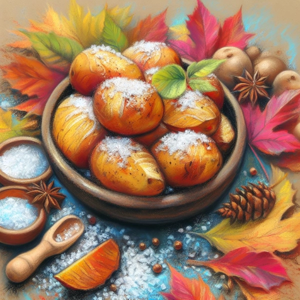 じゃが芋の塩焼き