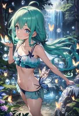 闇夜の微笑みの天使