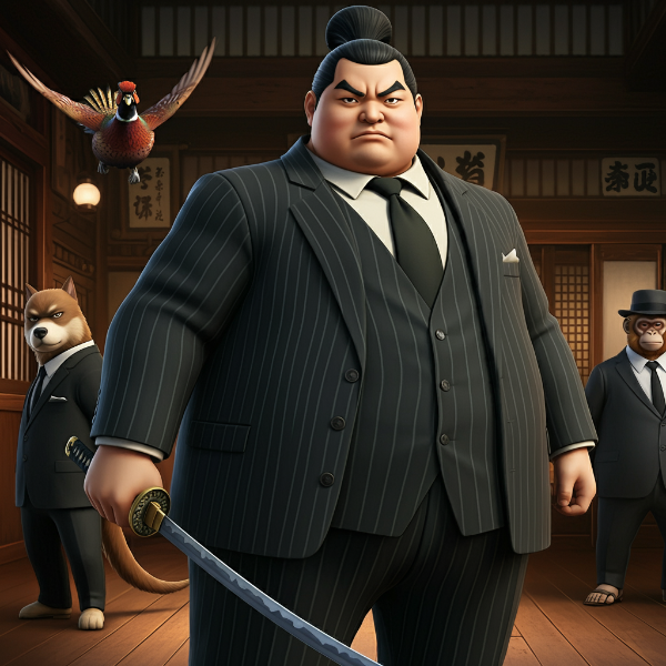 桃組・組長桃太郎