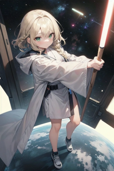 ポッキーで闘うジェダイの少女 episode 4