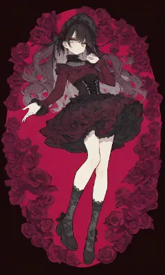 パニエを強化して出そうとしたロリィタ