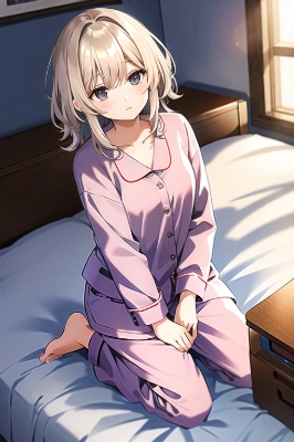 寝起き
