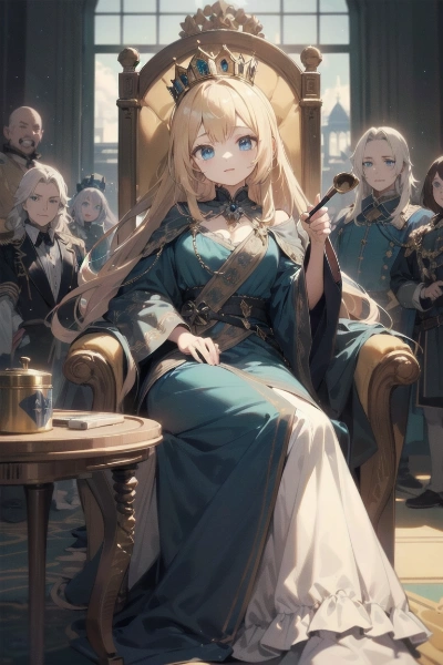 姫と盗賊・女王と