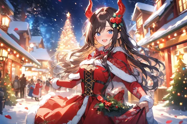 魔王城のホワイトクリスマス