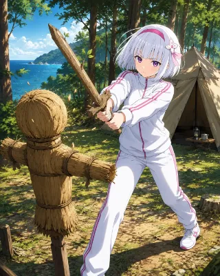 剣の鍛錬